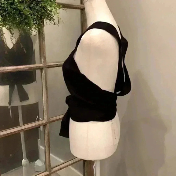 Studio 19 wrap sweater top - Picture 3 of 6